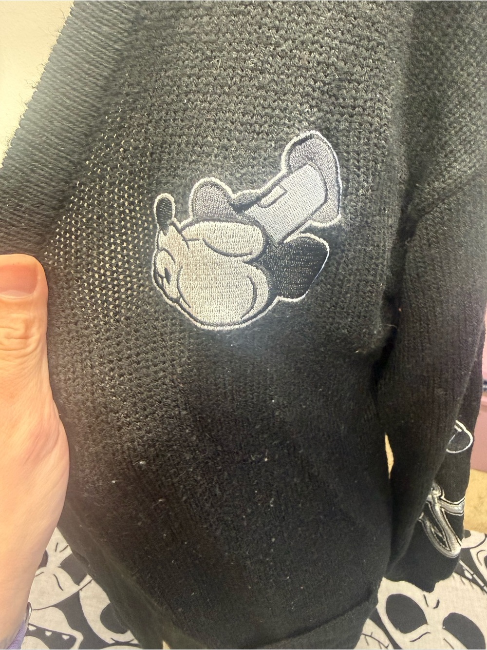 Disney Steamboat Willie Icons Cardigan